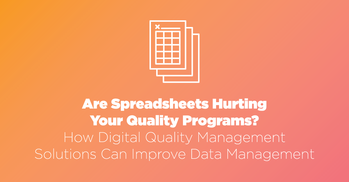 Quality Management Solutions Can Improve Data Management