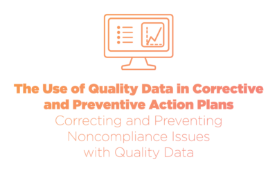 Using Quality Data in Corrective Action Plans