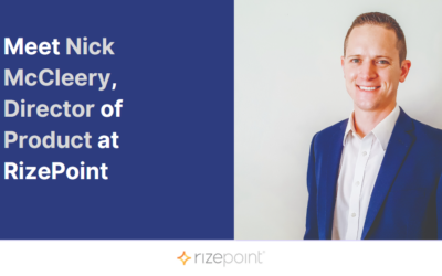 Meet Nick McCleery, Director of Product at RizePoint
